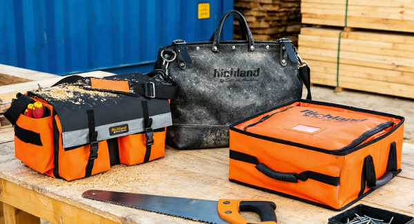Custom Heavy Duty Tool Bag In Industrial Site